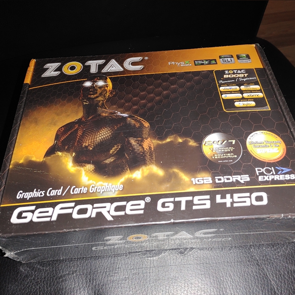 GeForce GTS 450 Graphics Card New Sealed